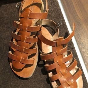 Authentic Greek Leather Gladiator Sandals